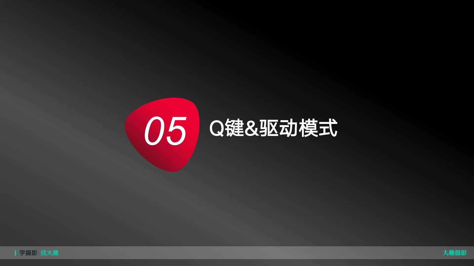 3.5.1 富士相机基础进阶课-Q键