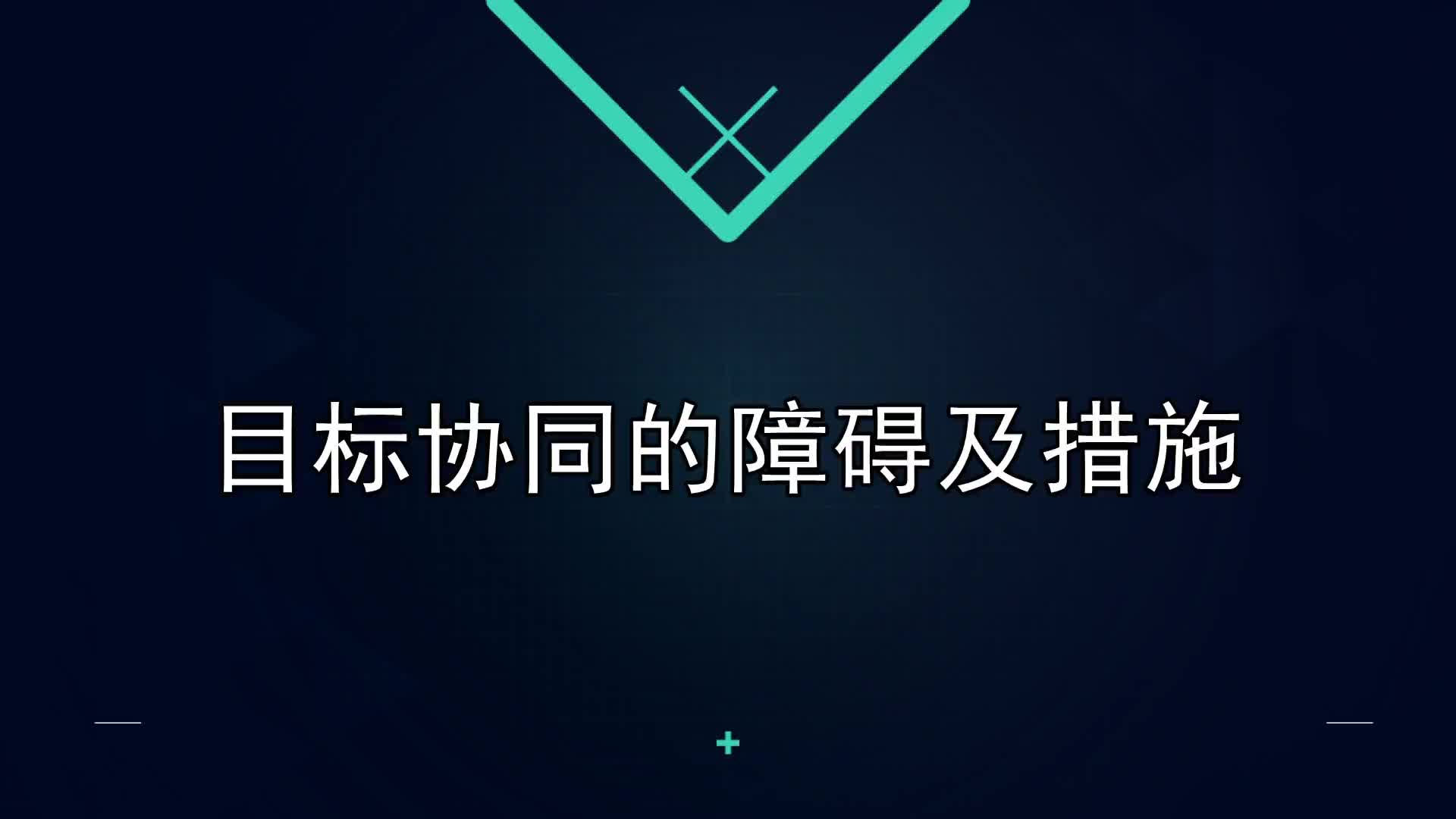 14课：目标协同的障碍及措施