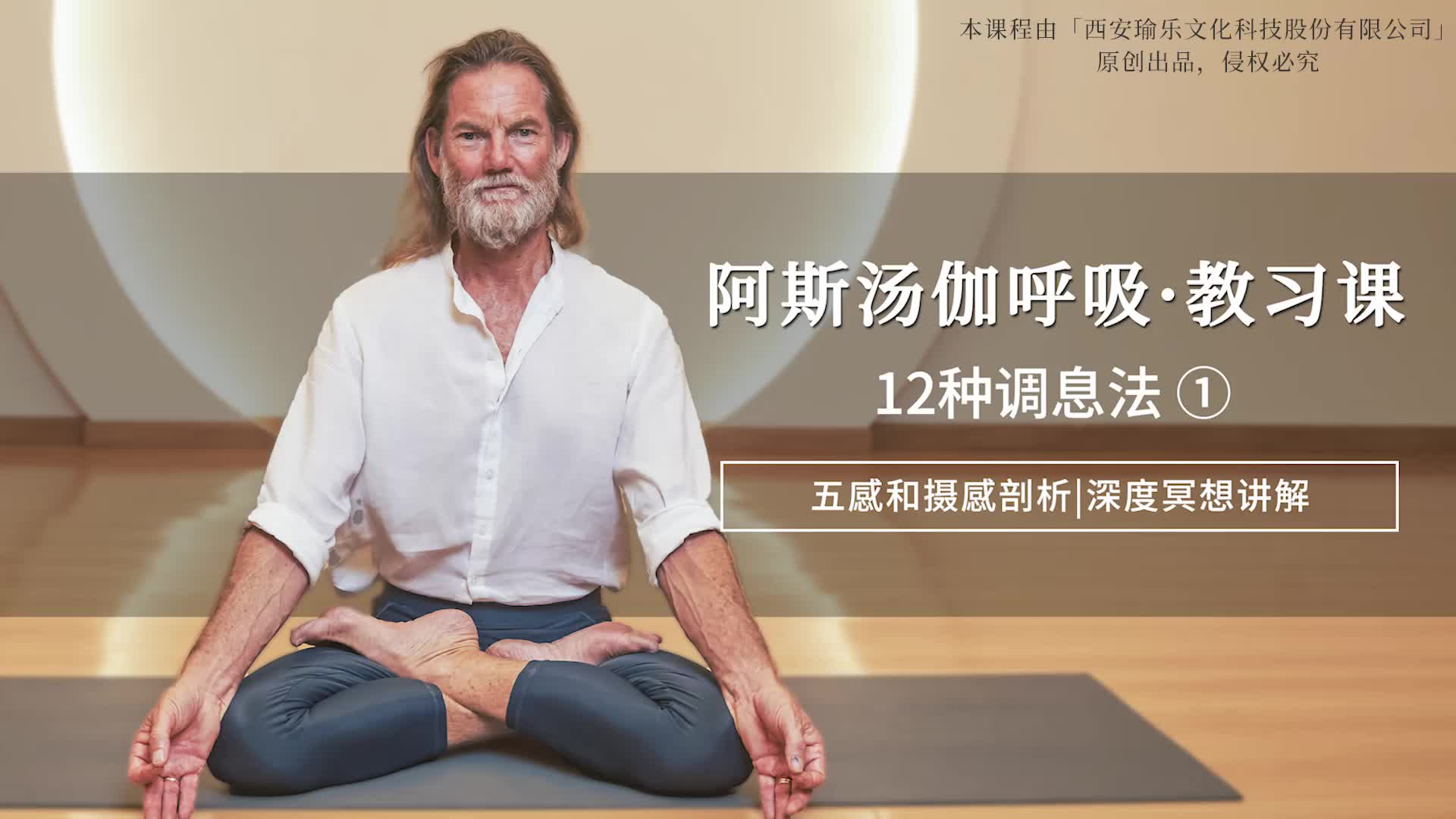 01 12种调息法精讲-5大感官链接&专注调息技巧