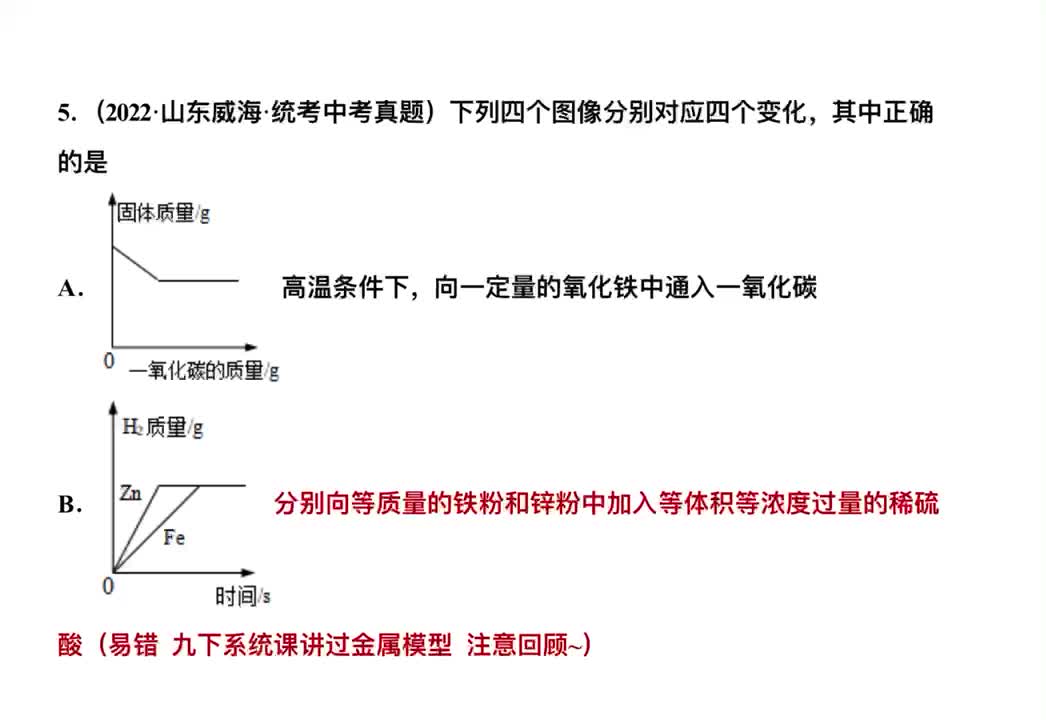 8.秒杀中考【图像坐标题】5-8