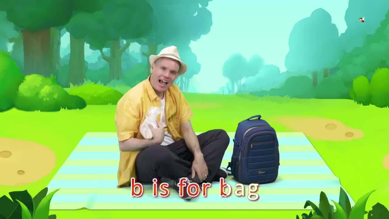 字母拼读_B
